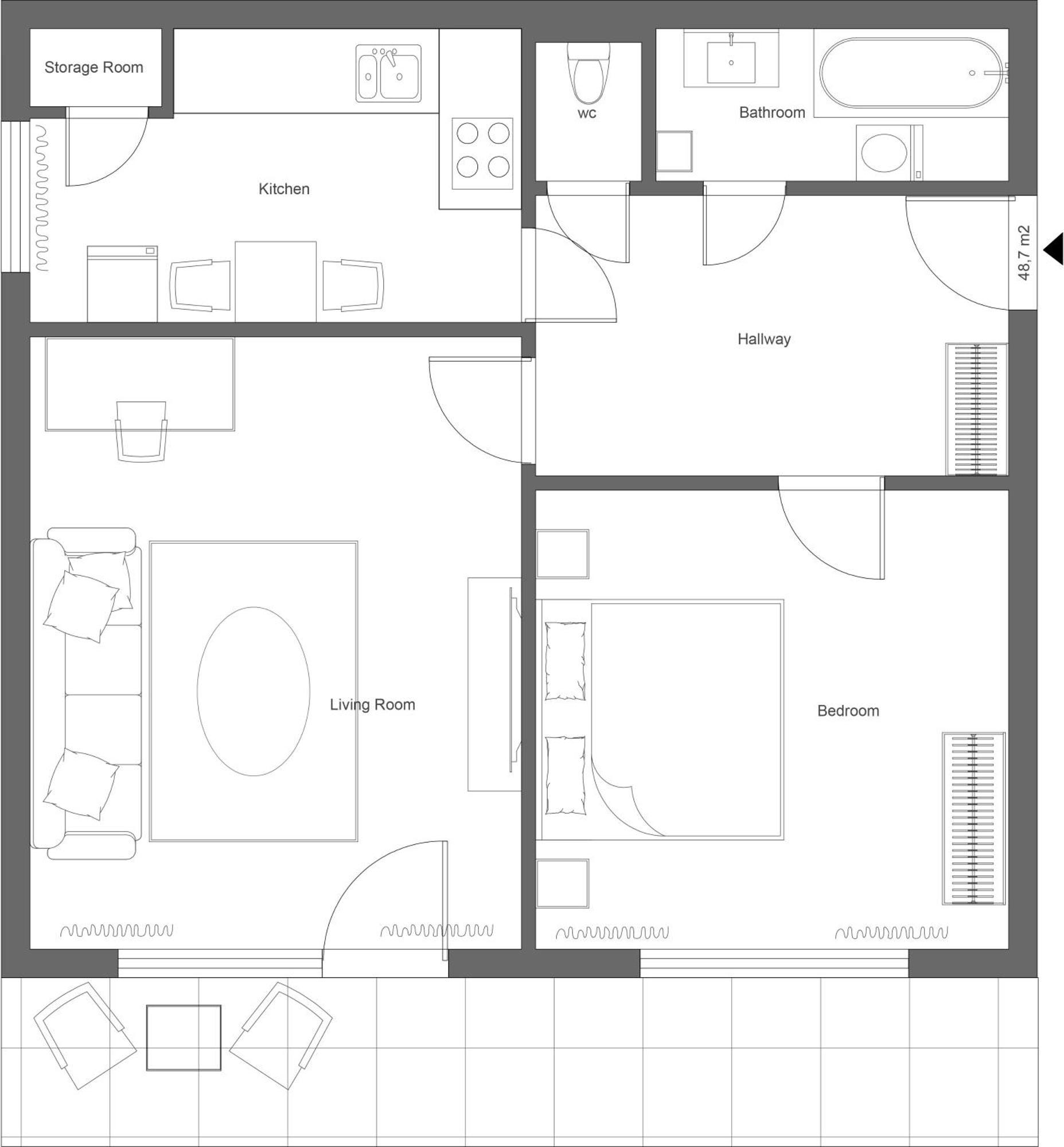 New Colorful Apartment With Big Balcony Μπρατισλάβα Εξωτερικό φωτογραφία